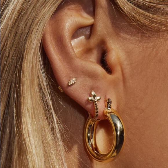 Luv Aj Baby Amalfi Tube Hoops - Picture 2 of 9